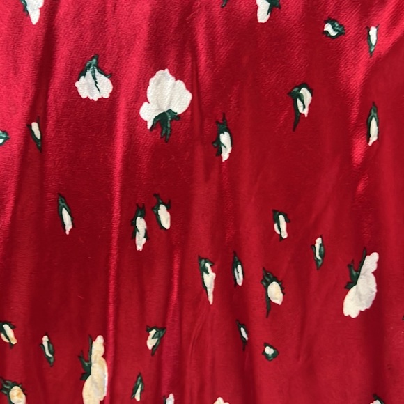 🌹 VINTAGE BETSEY JOHNSON ROSES MERMAID MAXI SKIRT 00 0 2 XXS XS S P - Picture 6 of 10